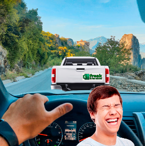 freak in the sheets Car Magnet Bundle Prank - Includes Prank Parking Ticket